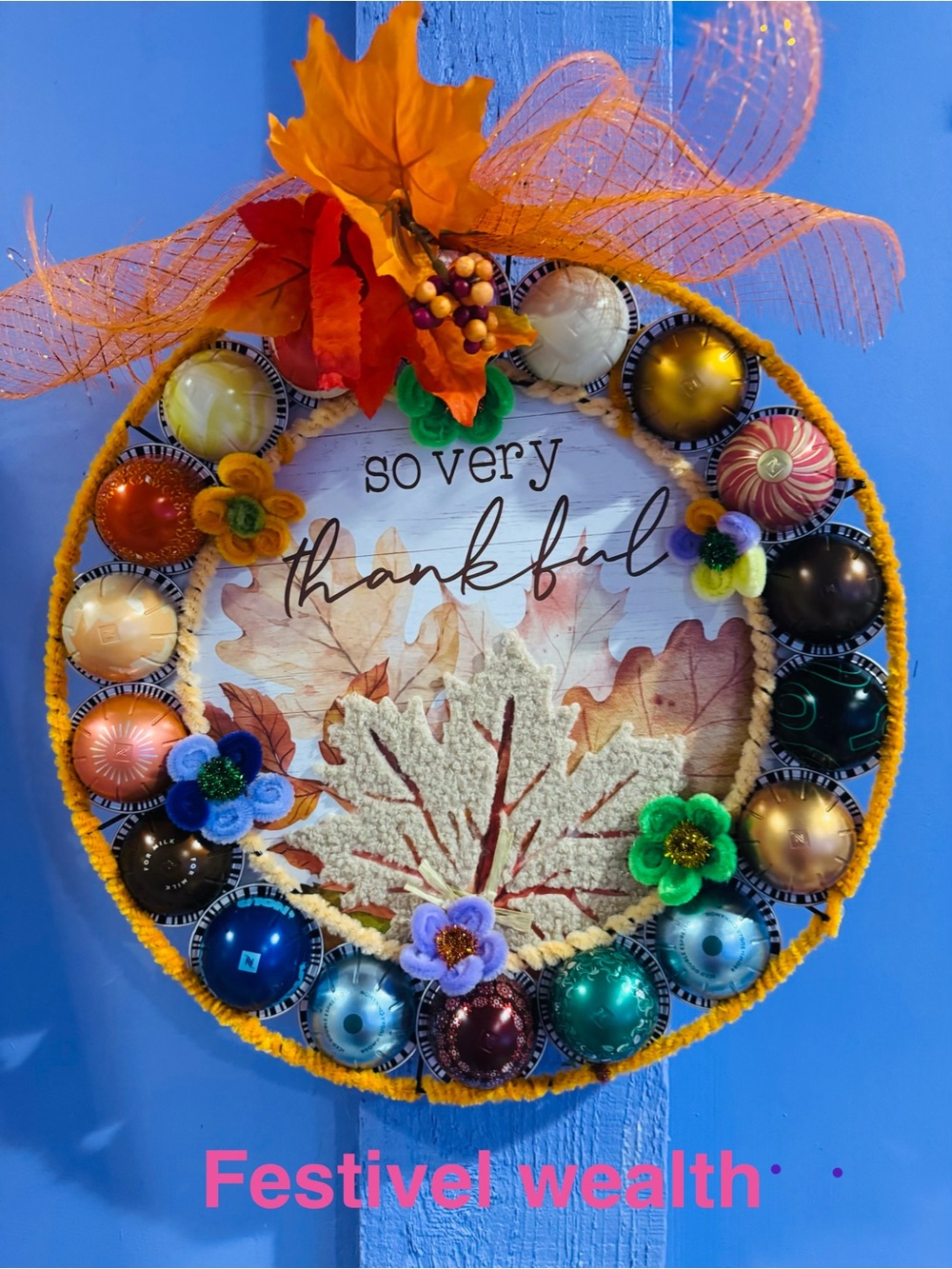 Nespresso VERTUO AUTUMN 🍂 WREATH
Sampler .